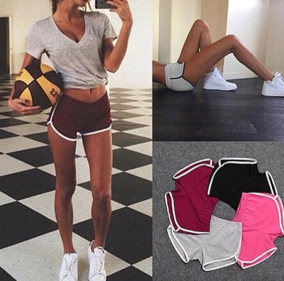 Casual Workout Waistband Skinny Summer Short