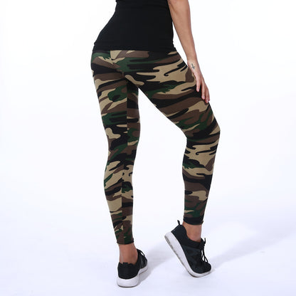 Camouflage Printed Leggings