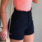 Cannon Beads Solid Color Sexy Shorts For Women