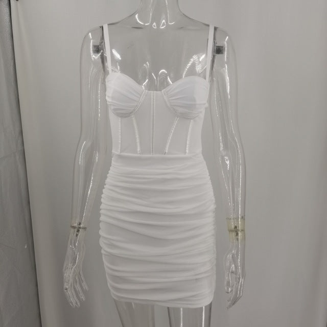 Spaghetti Strap Sexy Party Dress For Women