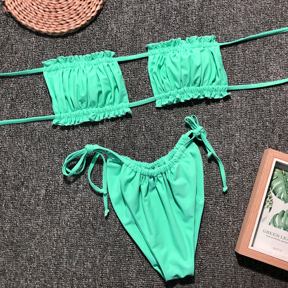 Costa Rica Bandeau Bikini Set