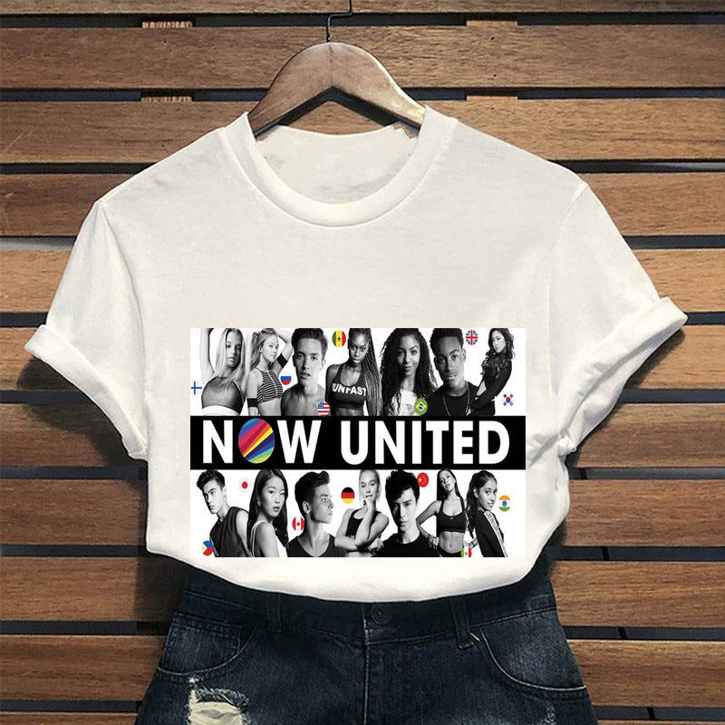 Now United Short Sleeve Women T-Shirt